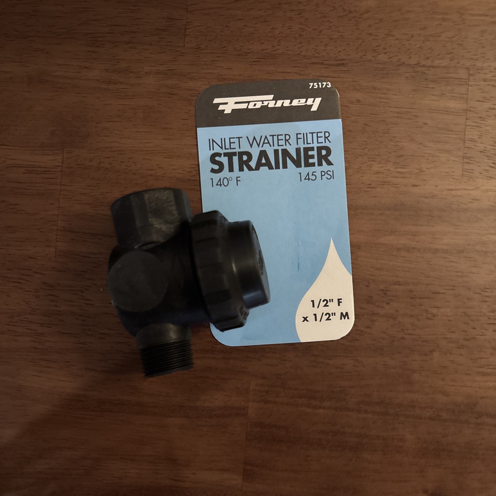 Forney 75173 Pressure Washer Accessories, Inlet Water Strainer, 1/2-Inch FNPT H4