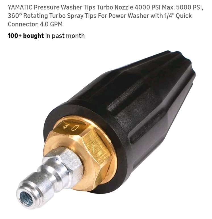 pressure washer parts accessories