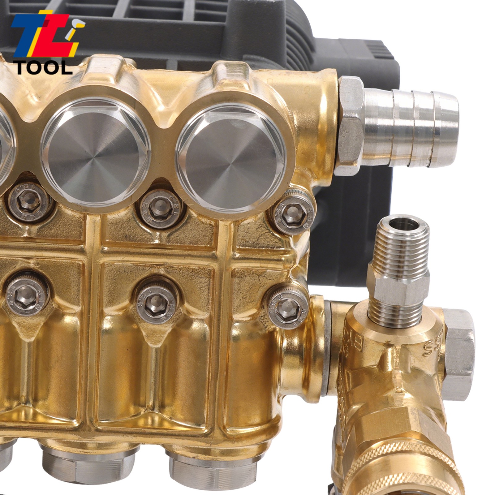 General Right Shaft 3500 PSI Pressure Washer Pump 4.5 HP Belt Drive 5.6 gpm