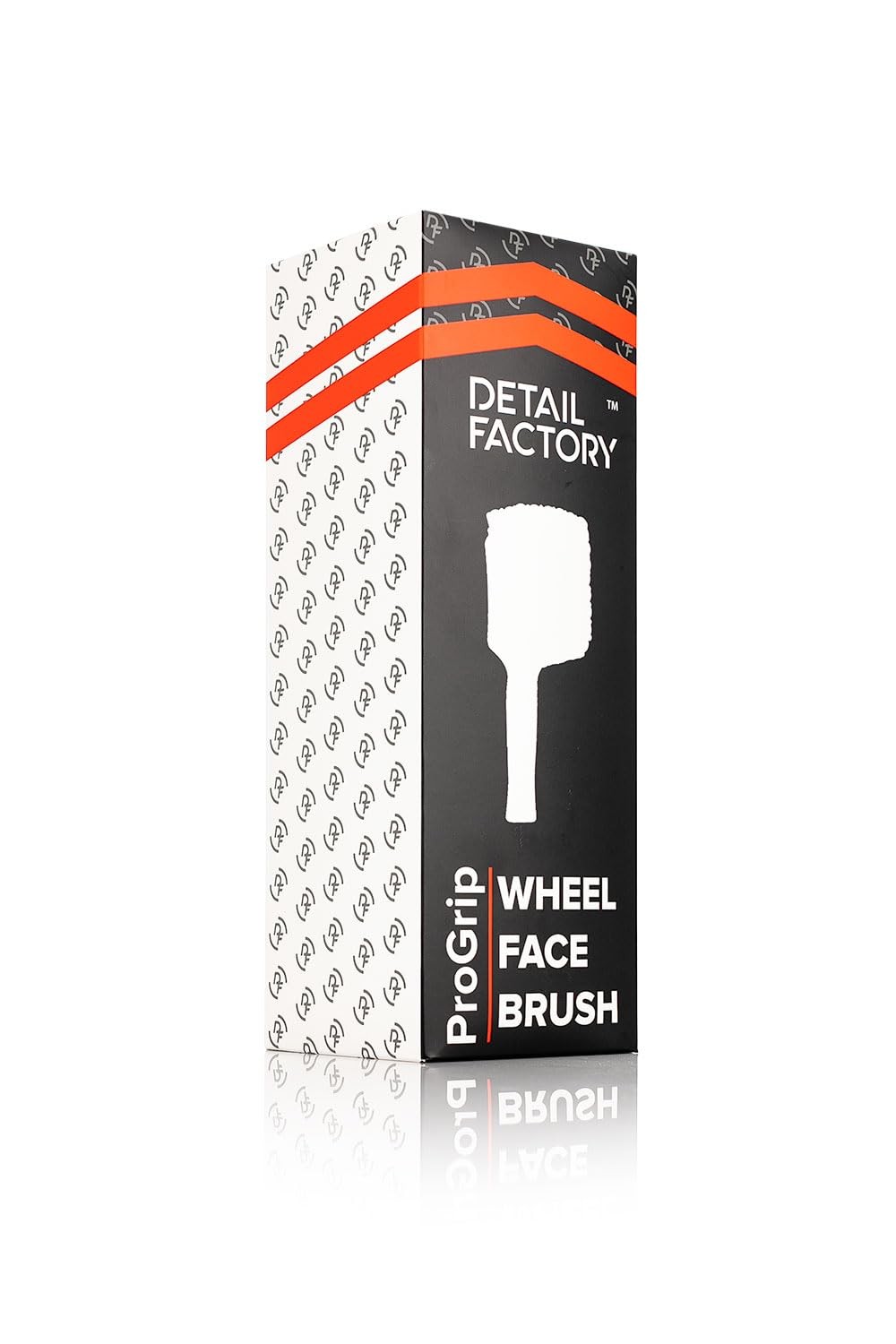 Detail Factory – ProGrip Wheel Face Brush – Ergonomic Red & Black
