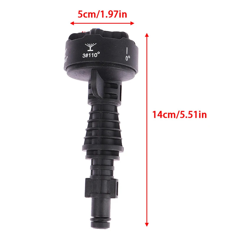 1Pc 6 In1 Car Multi-Functional High Pressure Cleaner Nozzle for Washbowl High Pr