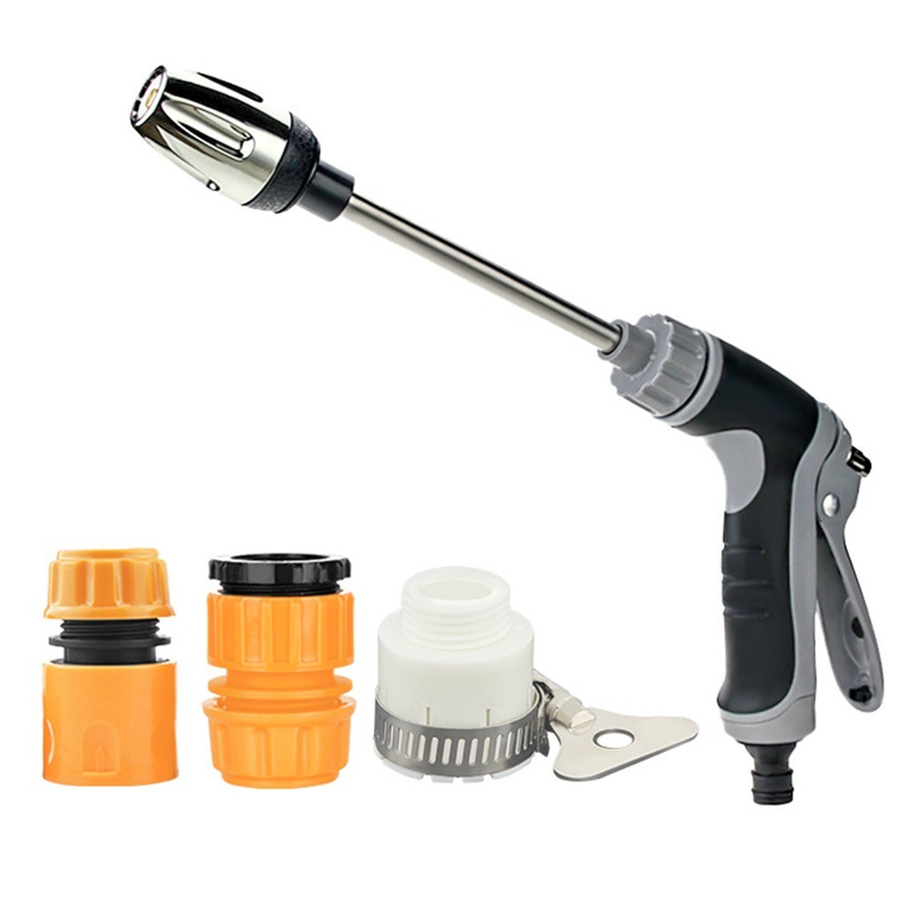 Comfortable Grip Turbo Washer for Garden Hose with Labor Saving Closure