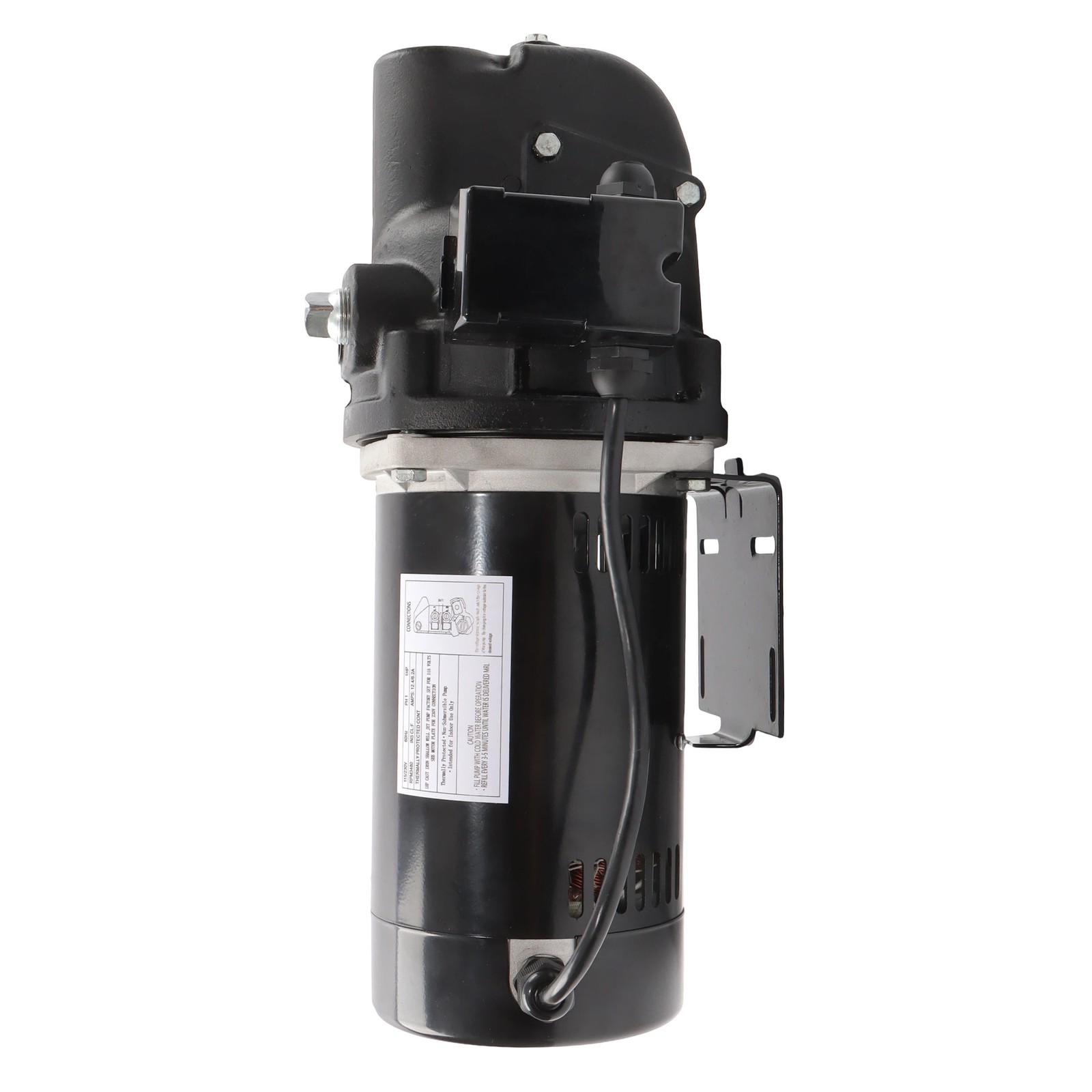 Heavy Duty Shallow Well Jet Pump SWS100 510 GPH 115/230V 1 HP 3480RPM 1 Phase