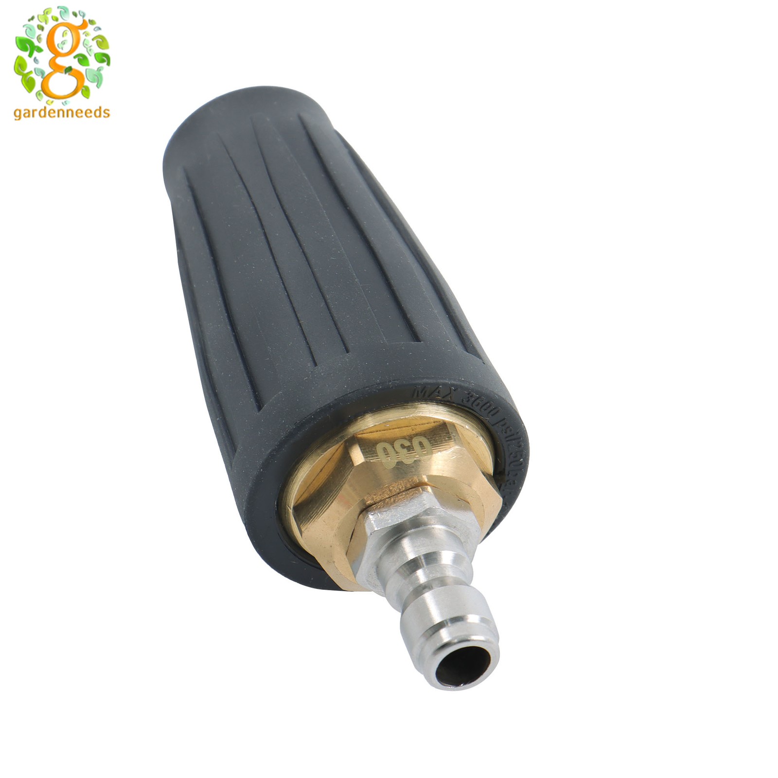 1/4 Inch High Pressure With 5 Spray Nozzles 3600 Psi Rotating Turbine Nozzle Set