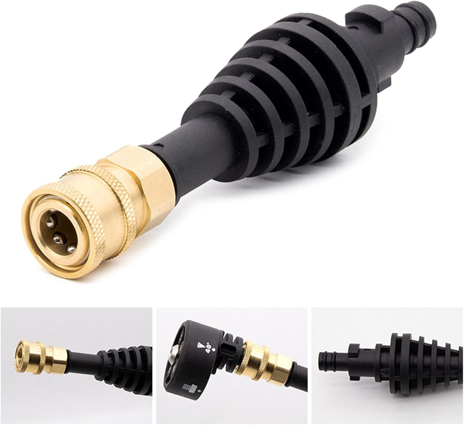 Extension Rod Adapter for Worx Hydroshot WG629E WG630 WG644 Car Washer Cleaning
