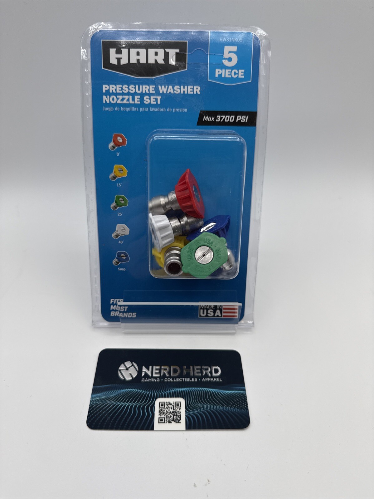 Hart Pressure Washer Nozzle Set 5-piece