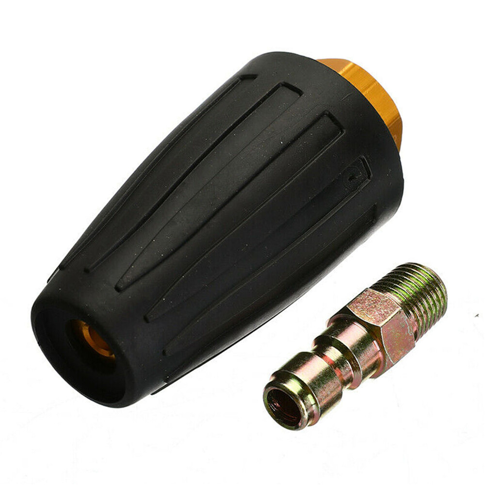 1/4″ 2.5-4.0 GPM High Pressure Washer Rotating Turbo Nozzle Spray Tip 3600PSI