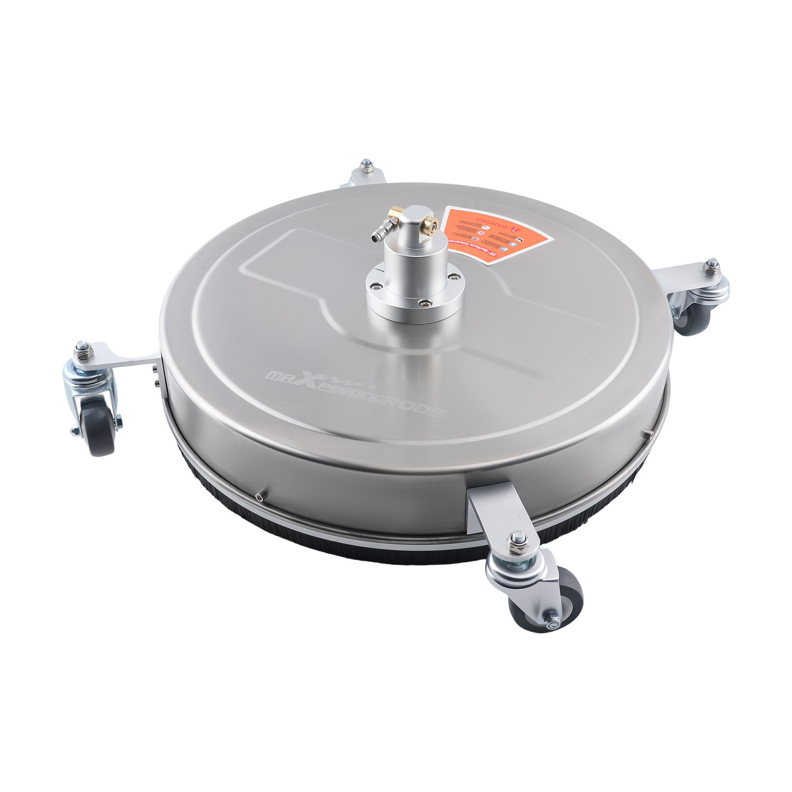 20″ Pressure Washer Surface Cleaner 4200PSI Stainless Anti-Splash Skirt