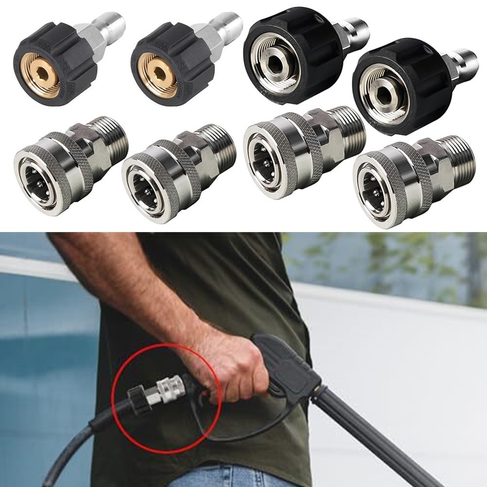 Heavily Engineered Quick Connect Set Suitable for Tough Cleaning Conditions