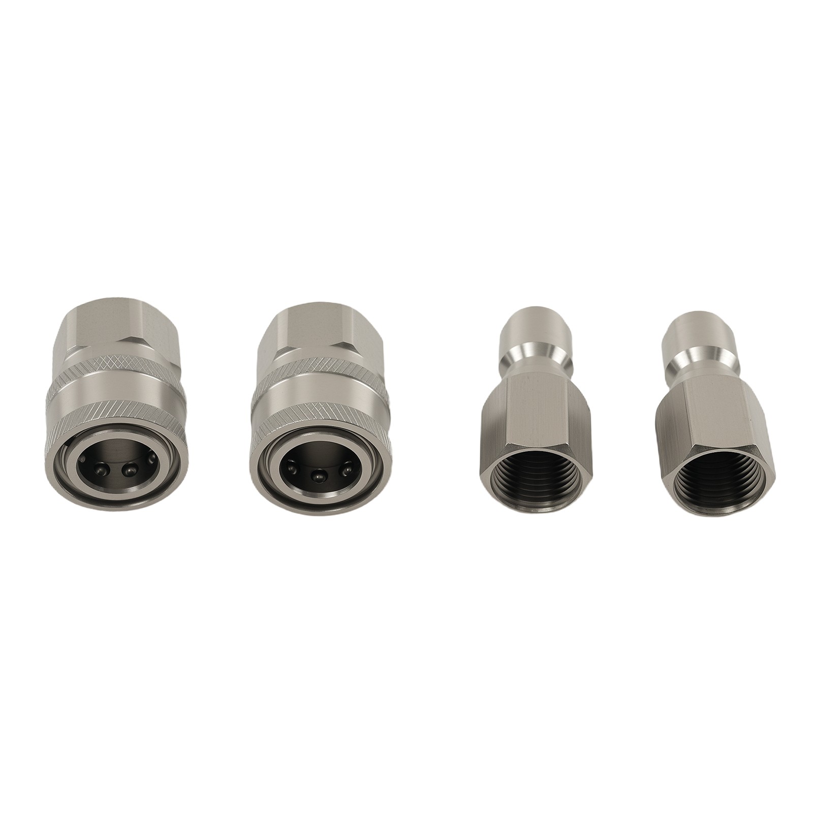3/8″ NPT Quick Connect Pressure Washer Hose Adapter Coupler Stainless 5000PSI