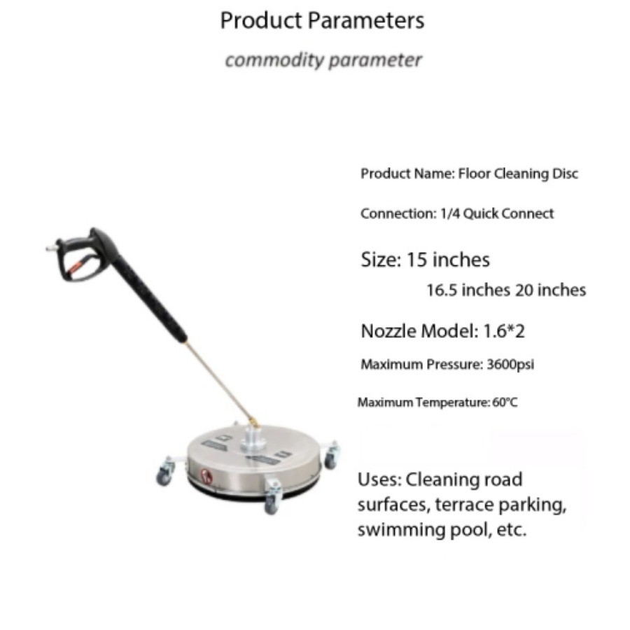 Stainless Steel Pressure Washer Quickly Connected To The Gas-electric Washer