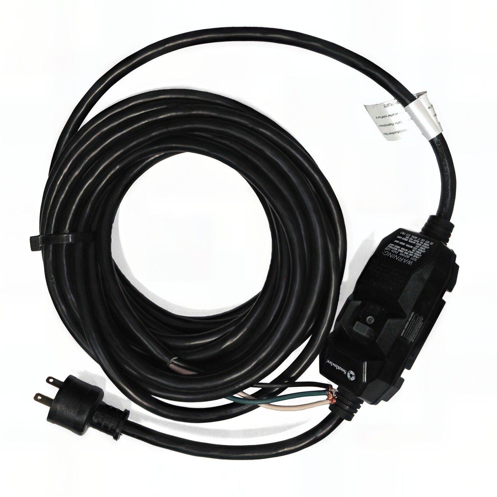 GFCI Cord, 230V 15A 37? w/Plug – UL-Listed, Rugged Construction