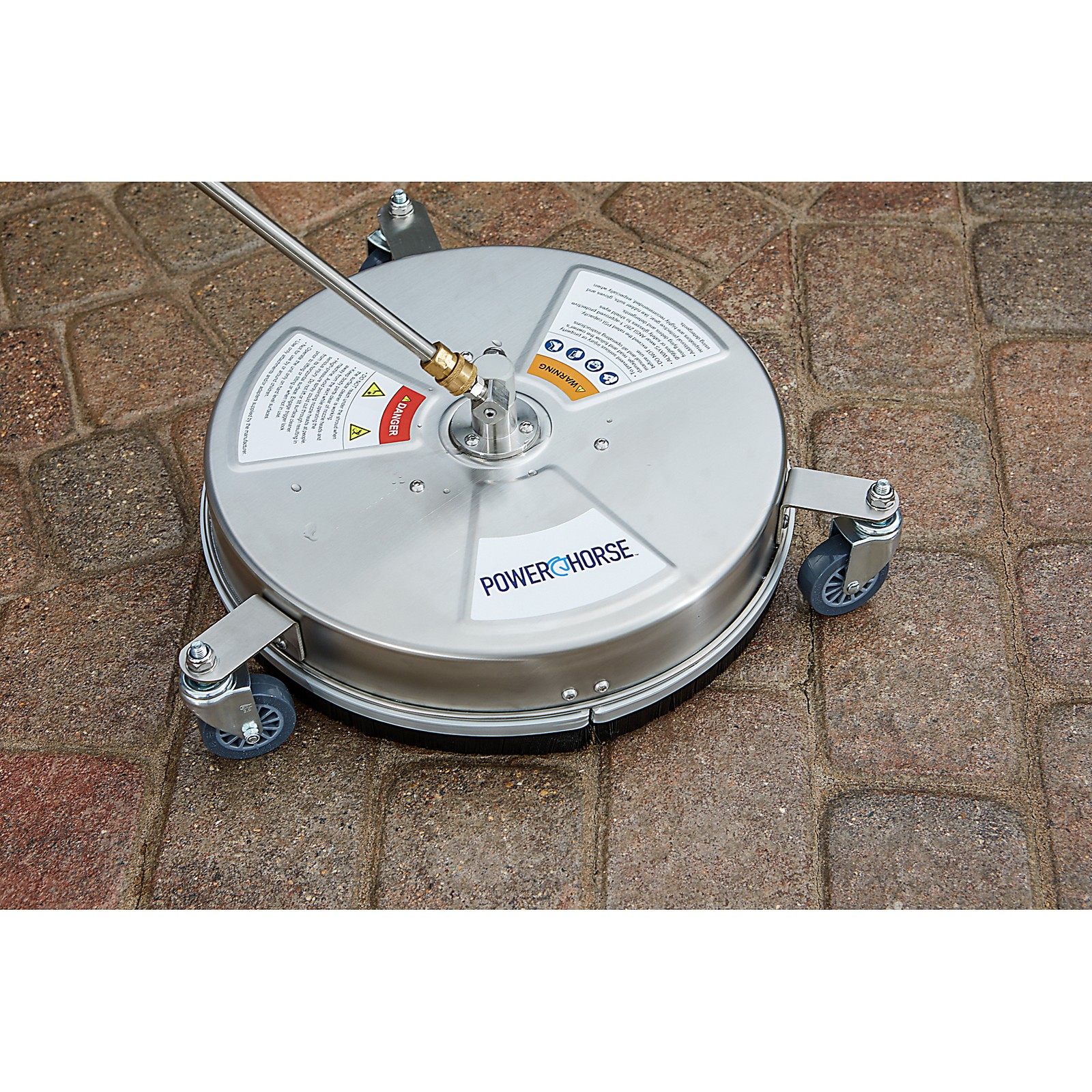 Powerhorse Stainless Steel Pressure Washer Surface Cleaner, 16in., 4000 PSI