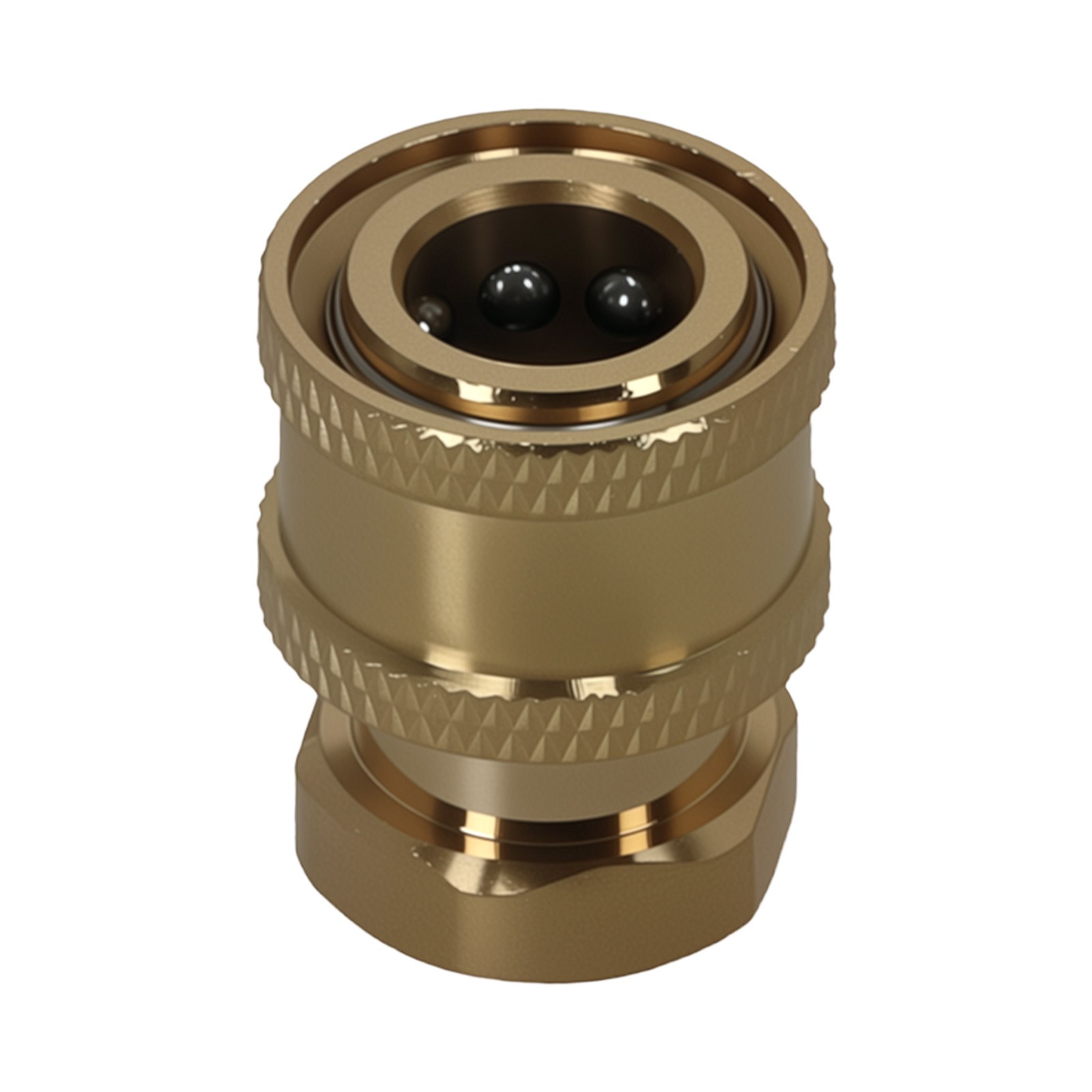 4* Brass Pressure Washer Coupler 1/4″ Quick Connect Socket to 1/4″ Female NPT