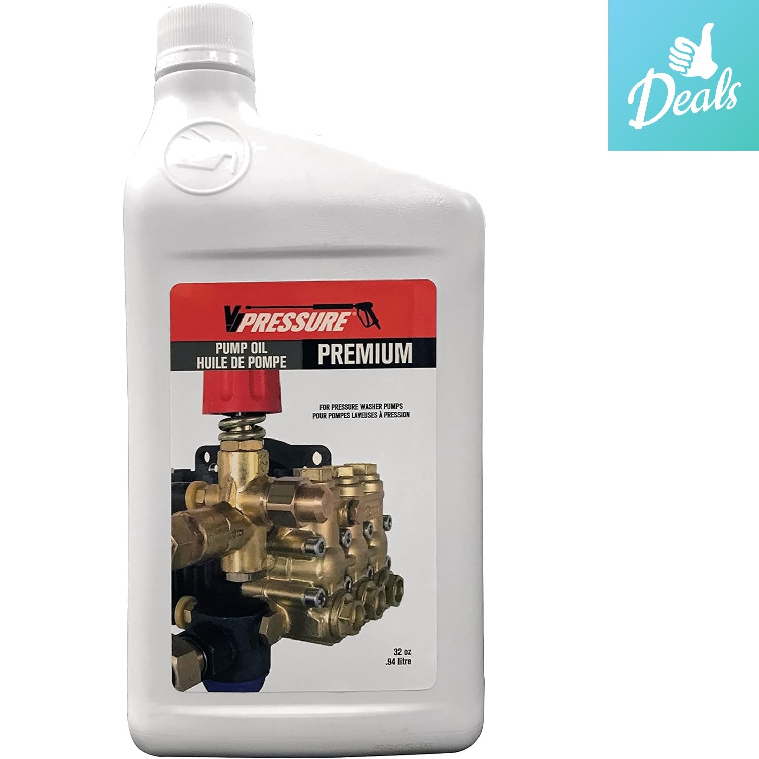 1 Liter Pressure Washer Pump Oil – Ensures Smooth Operation, Universal Fit
