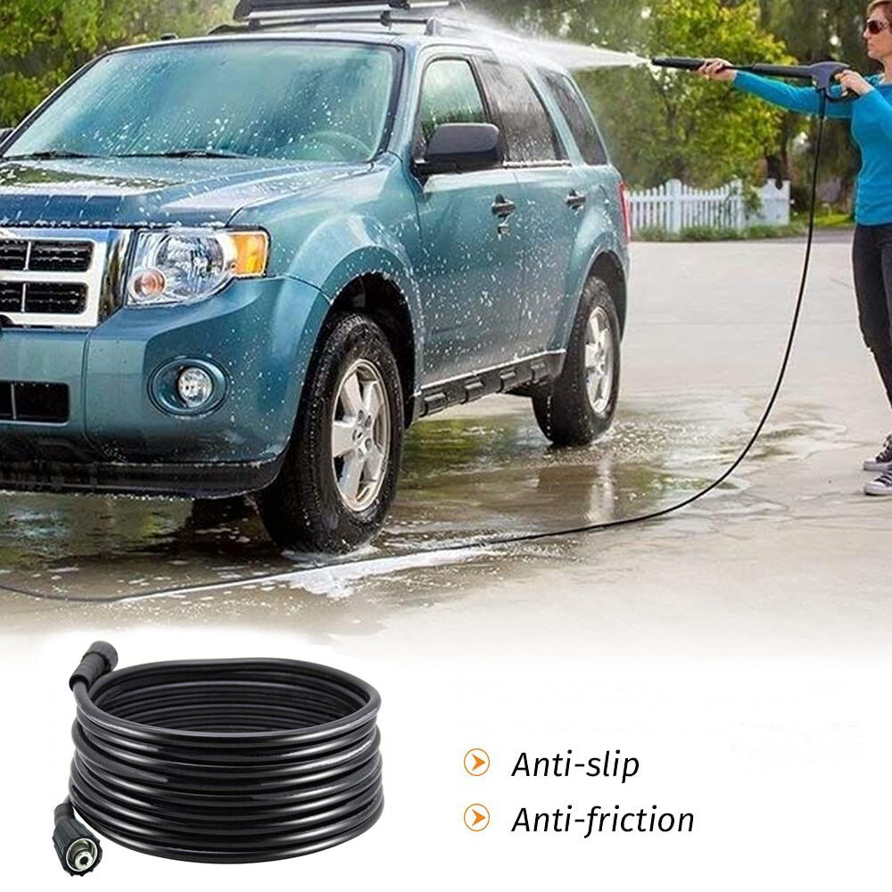 30/66 FT x 1/4 Inch 3200 MAX PSI Pressure Washer Replacement Hose – M22 14MM