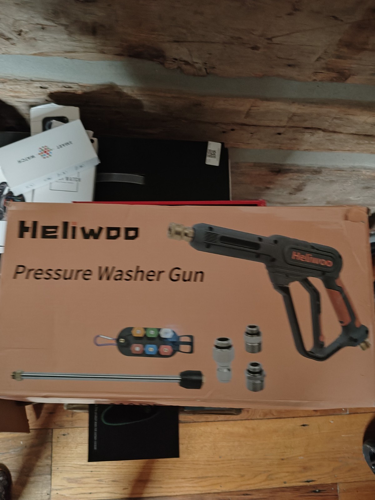 Surface Maxx Pressure Washer Accessories Replacement Hose With Heliwoo Wand
