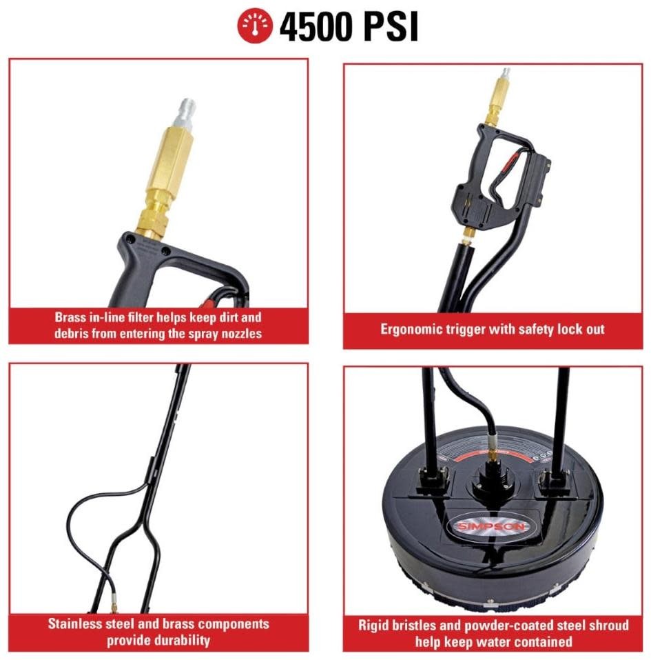 Simpson 80182 Simpson Professional 20" Surface Cleaner (4500