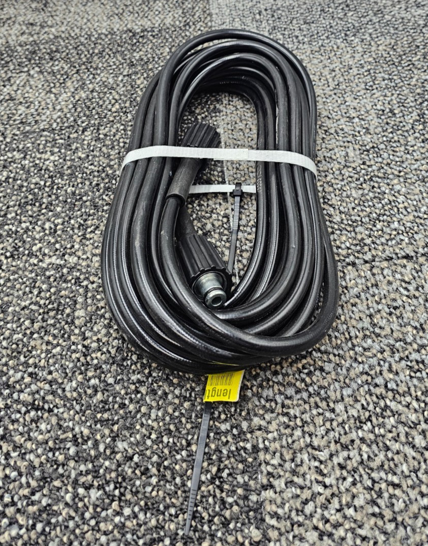 5800 PSI High Pressure Hose 20 ft. Black 60°C Max For Pressure Washer Gun