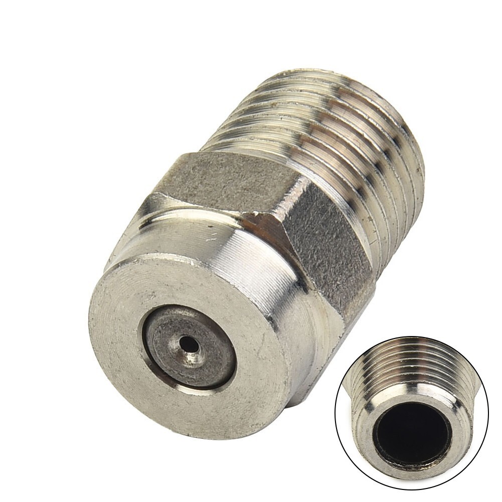 1Pc Pressure Washer For Cleaner Nozzle Replacement Thread Type Spray New
