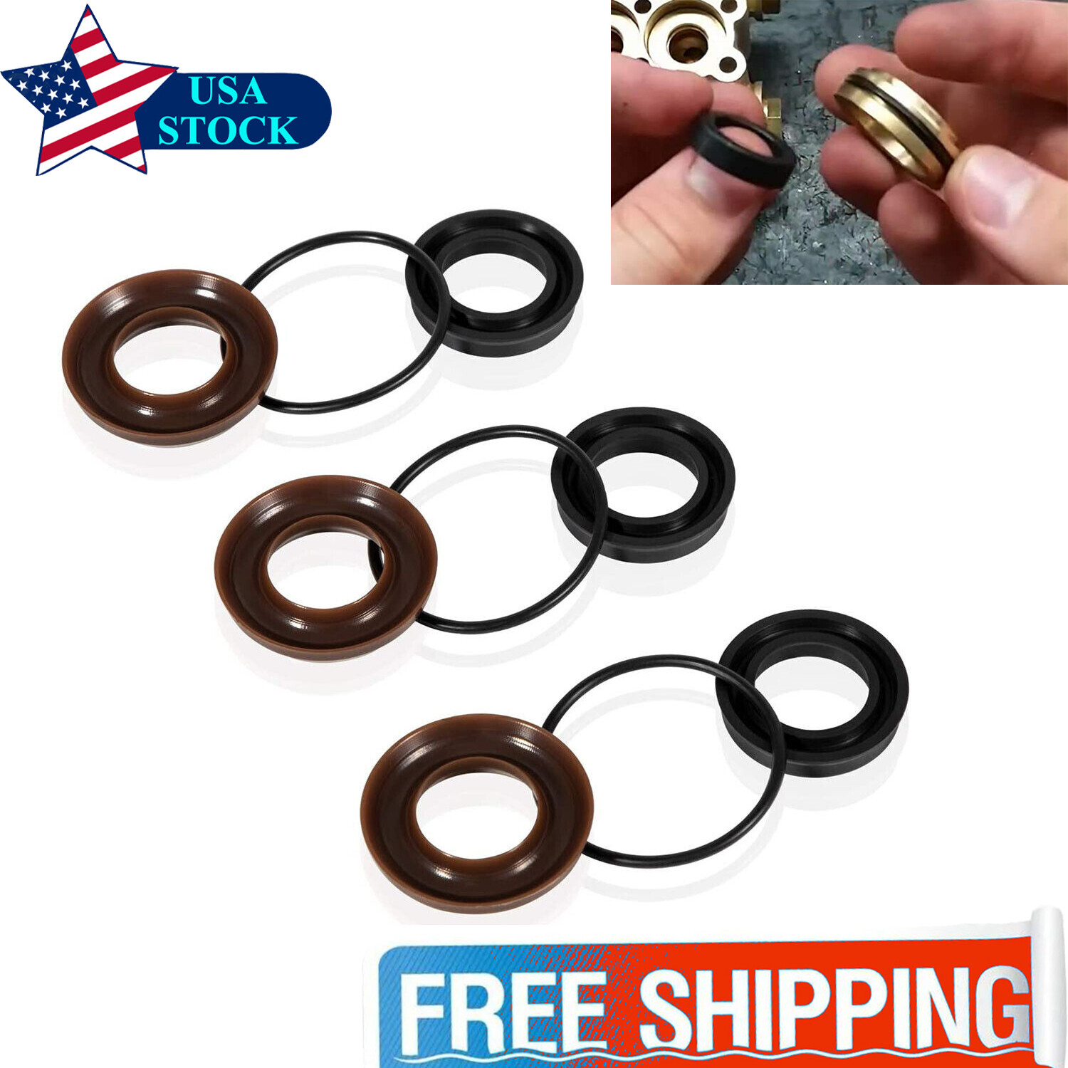 For Annovi Reverberi Pump O-Ring Seal Packing Kit AR1857 XR RK RKA RKV XRC XRA