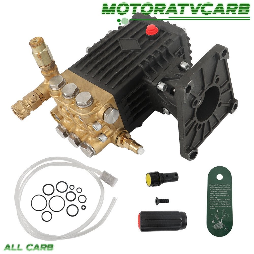 ALL-CARB 4GPM Pressure Washer Pump Power Washer Pump 1″ Shaft Horizontal 4400PSI