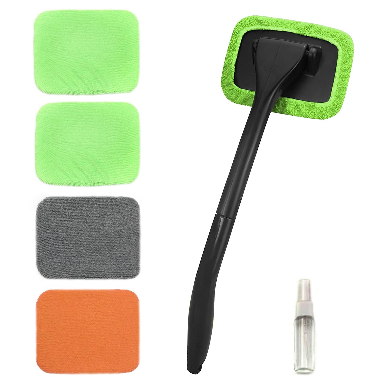 WenMei Car Cleaning Window Tool,Car Exterior&Inside Windshield Green