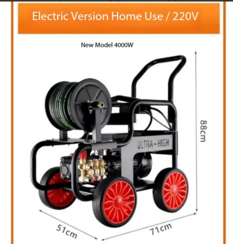 High-Pressure Pipe Cleaning: Gasoline and Diesel-Powered Drain Cleaning Machines