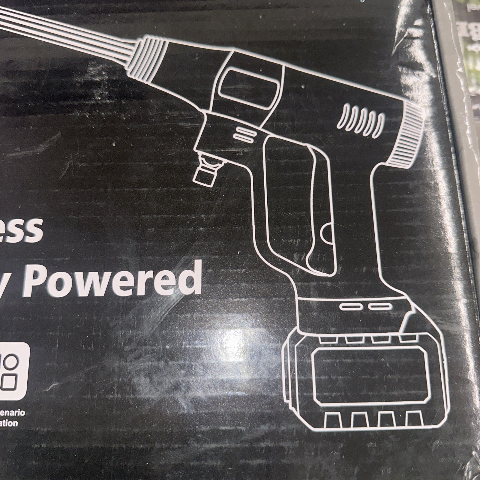 Huhomco Lithium-ion CORDLESS CAR WASHER BATTER POWERED BRAND NEW OPEN BOX