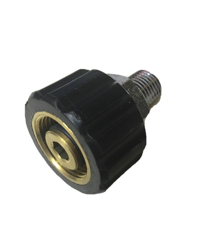 MTM Hydro M22 /14mm Twist Connect X 1/4 NPT Male * Karcher Style 4000 PSI