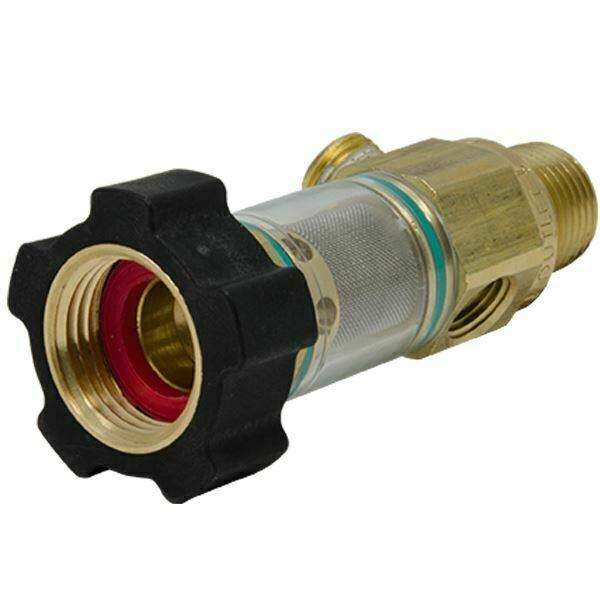 General Pump Inlet Filter 1/2″ NPT x 3/4″ GH With 1/4″ NPT Ports 100651