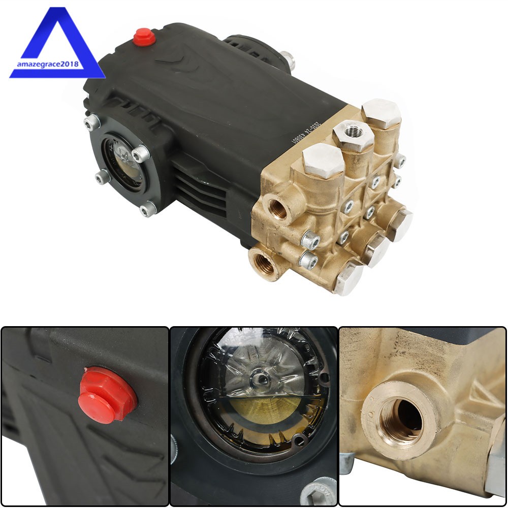 4.5 HP 5.6 GPM General Right Shaft 3500 PSI Pressure Washer Pump Belt Drive