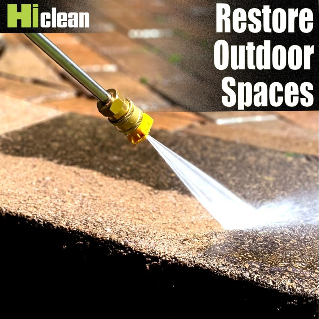 Hiclean Electric Pressure Washer 2100 PSI – Portable Power Washer for Car Detail