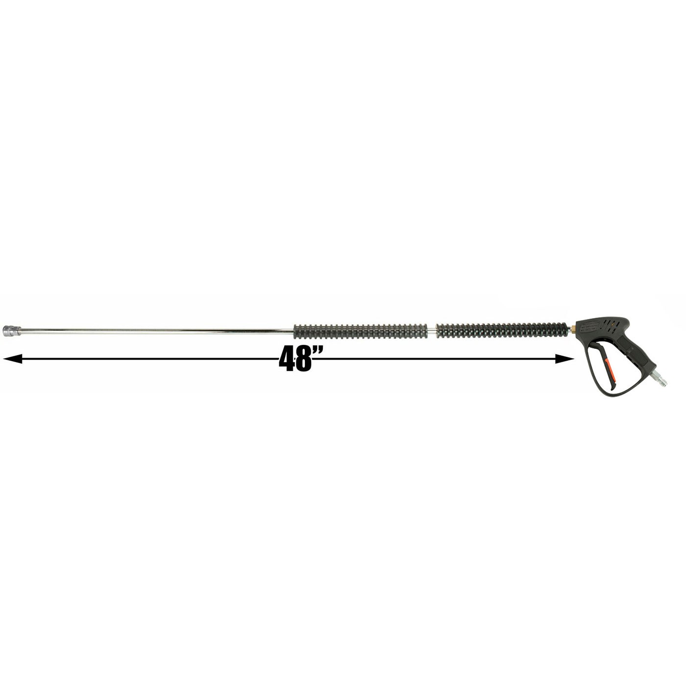 Erie Tools 5000 PSI Pressure Washer Gun and 48″ Wand 300° F Hot Water Grade