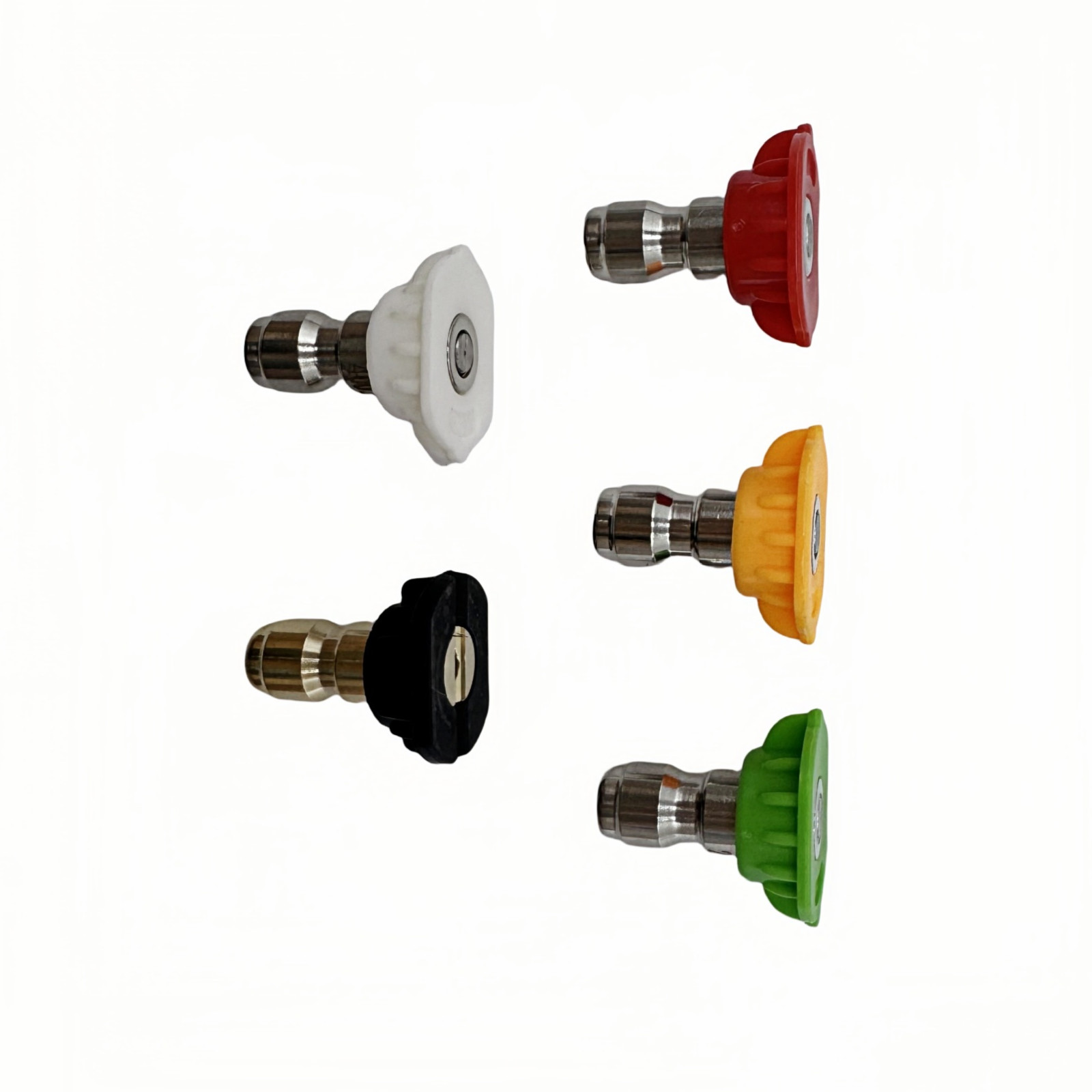 5pcs 1/4″ Tips High Power Pressure Washer Spray Nozzle Kit Quick Connect
