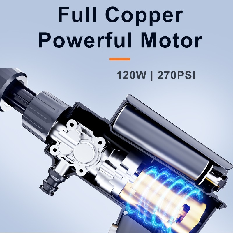 2600 PSI Electric High Pressure Washer (2.7 GPM) 3000W Motor Jet Sprayer 2.7GPM