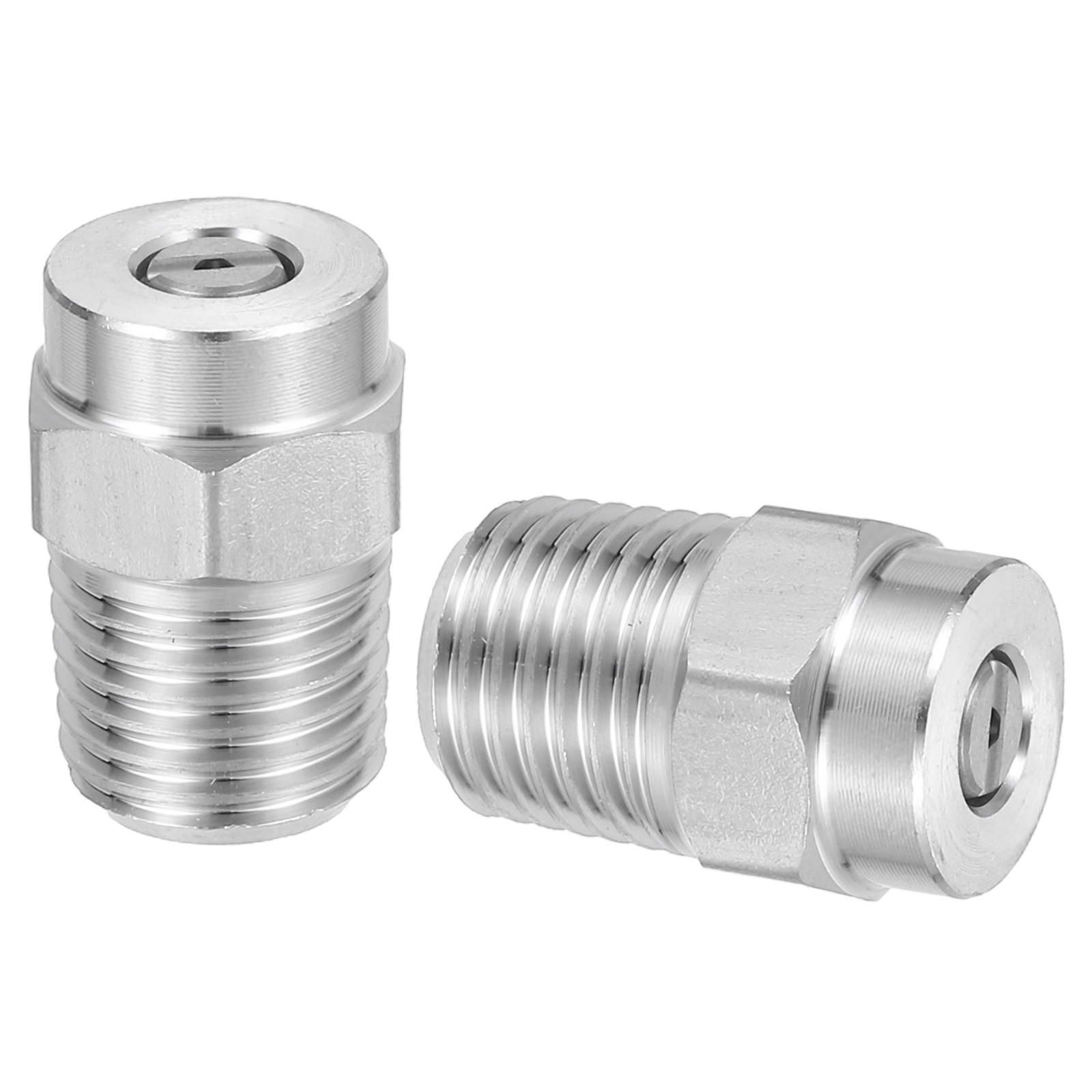 Surface Cleaners Tips Thread Nozzle, 1/4 Inch NPT Male, 050 Orifice, 25 Degree