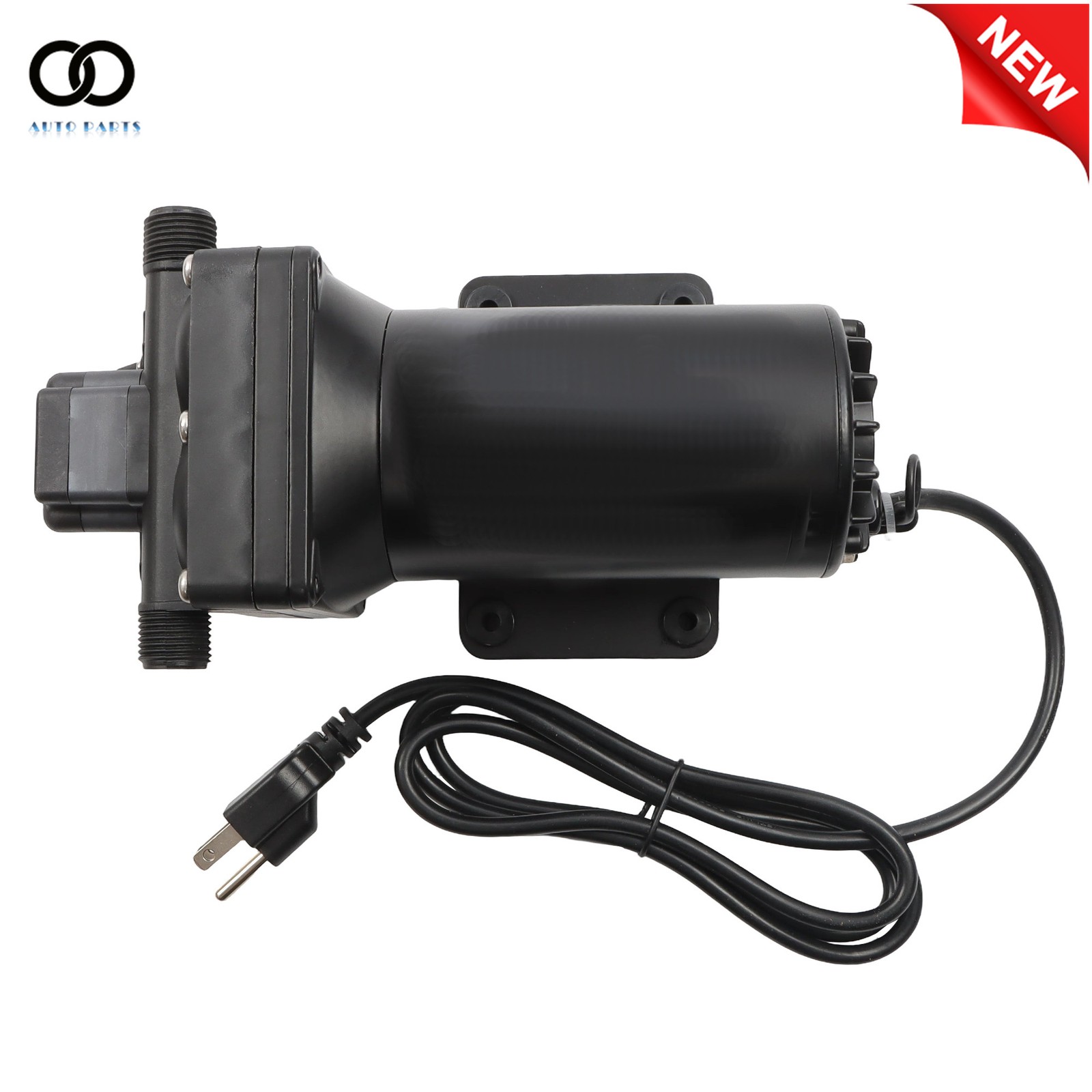 Water Diaphragm Pump 4-chamber 5.5GPM 75PSI 110V AC Self Priming RV Water Pump