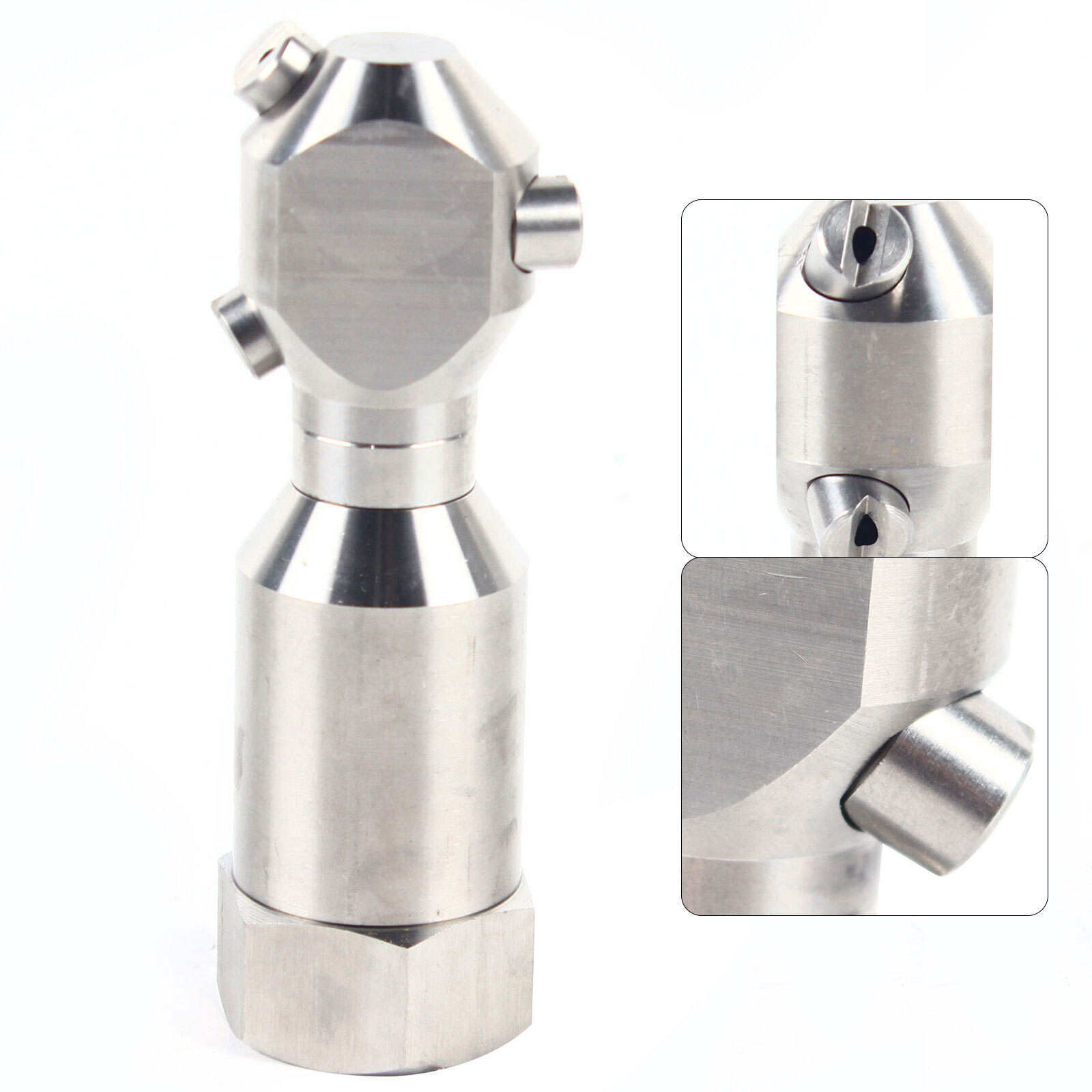 360 Rotating Tank Washing Spray Nozzle Cleaning Nozzle CE Stainless Steel