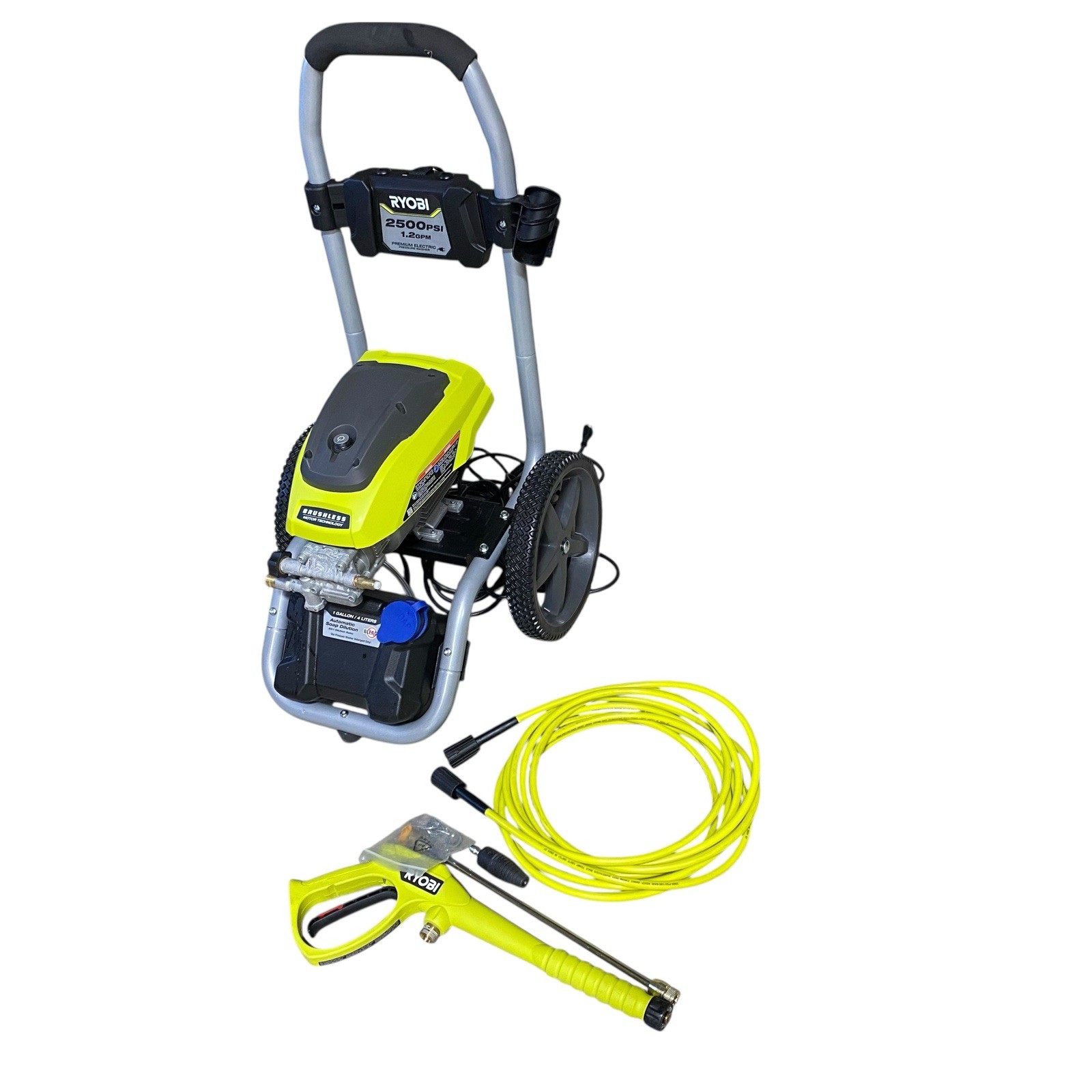 Ryobi 2500 PSI 1.2 GPM High Performance Cold Water Electric Pressure Washer