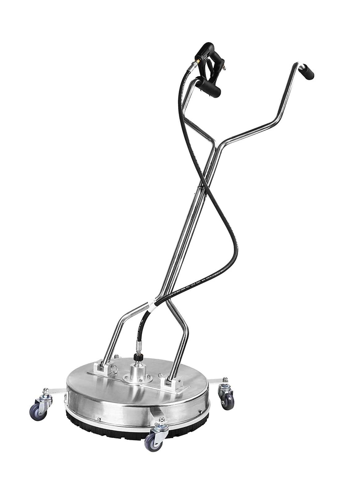 WOJET Surface Cleaner Ground Washer 20″ Stainless Steel Brush Pan 4500 PSI Ma…