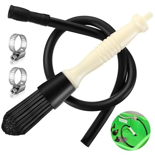 27.5″ Flow Hose Parts Washer Brush – Wear Resistant Cleaning Tool for Auto Detai