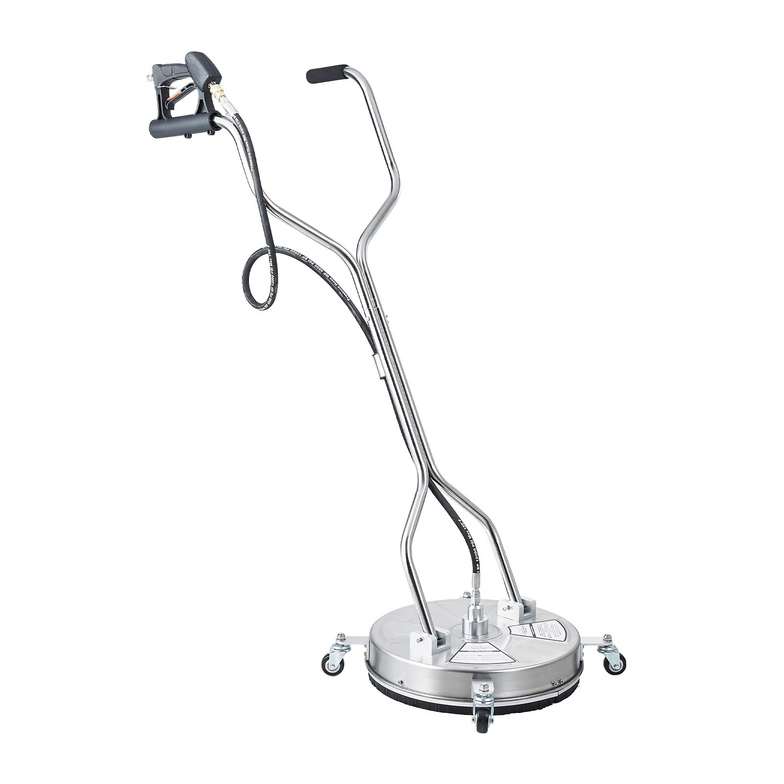 18″ Pressure Washer Surface Cleaner 4 Wheels Dual Handle 4000 Max PSI
