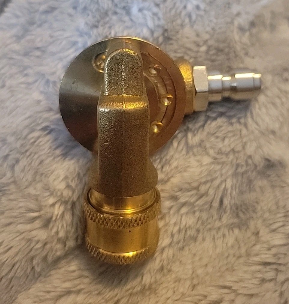 Pressure Washer Pivoting Coupler 7 Angle 240 Degree Rotation Gutter Cleaner C150