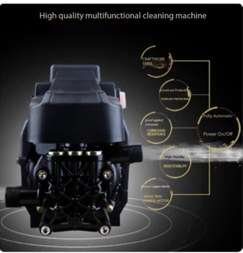 High-Pressure Water Pump Car Washing Machine Automatic Induction Water Gun Tool