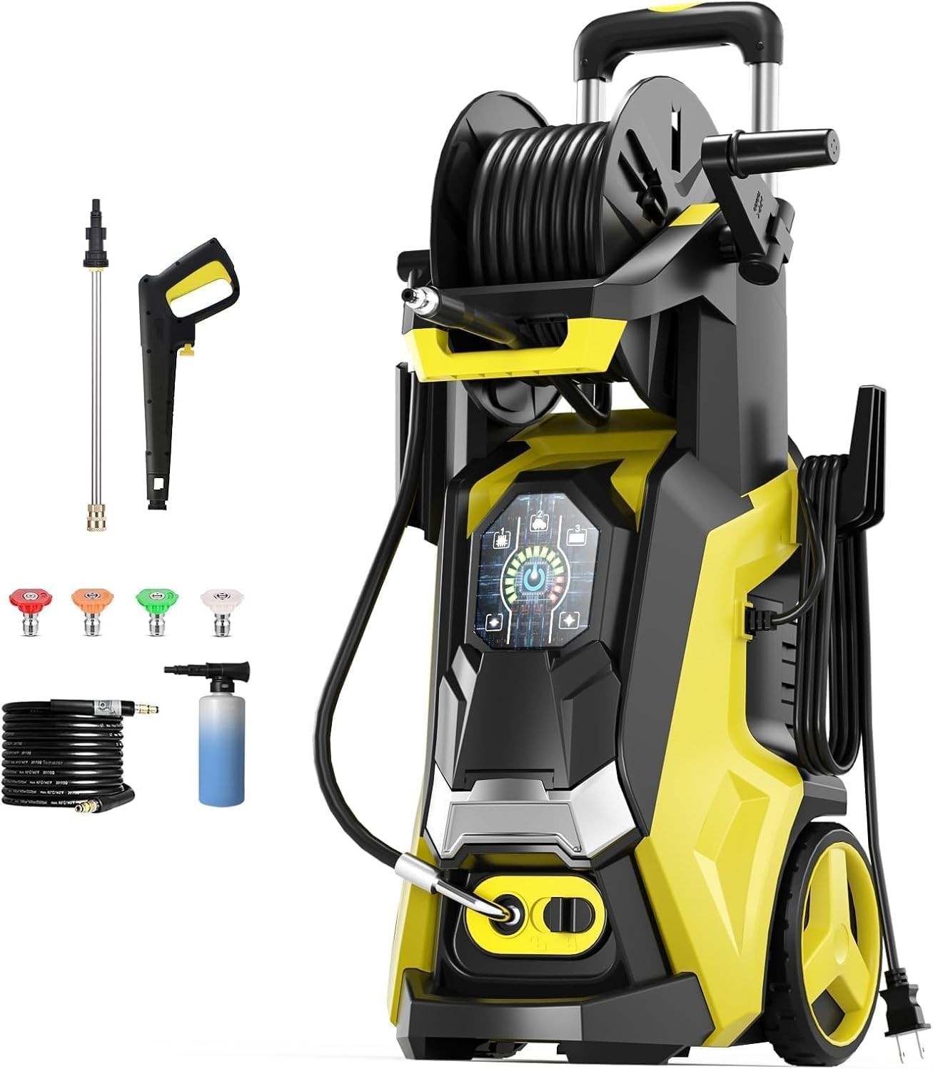 Portable 5000PSI Power Washer w/ Touch Screen//