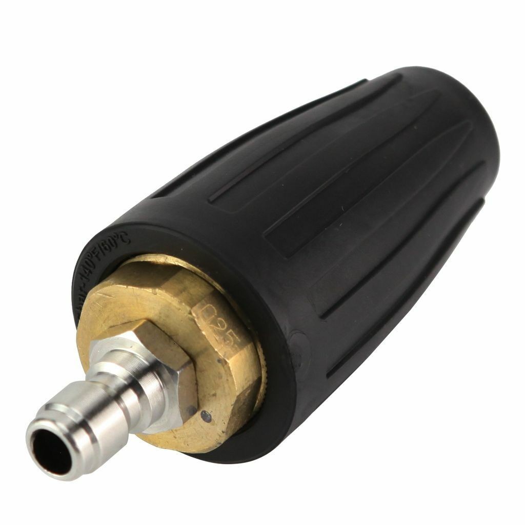 US 1/4″ High Pressure Washer Rotating Turbo Nozzle Spray Tip 2.5-4 GPM 4000PSI