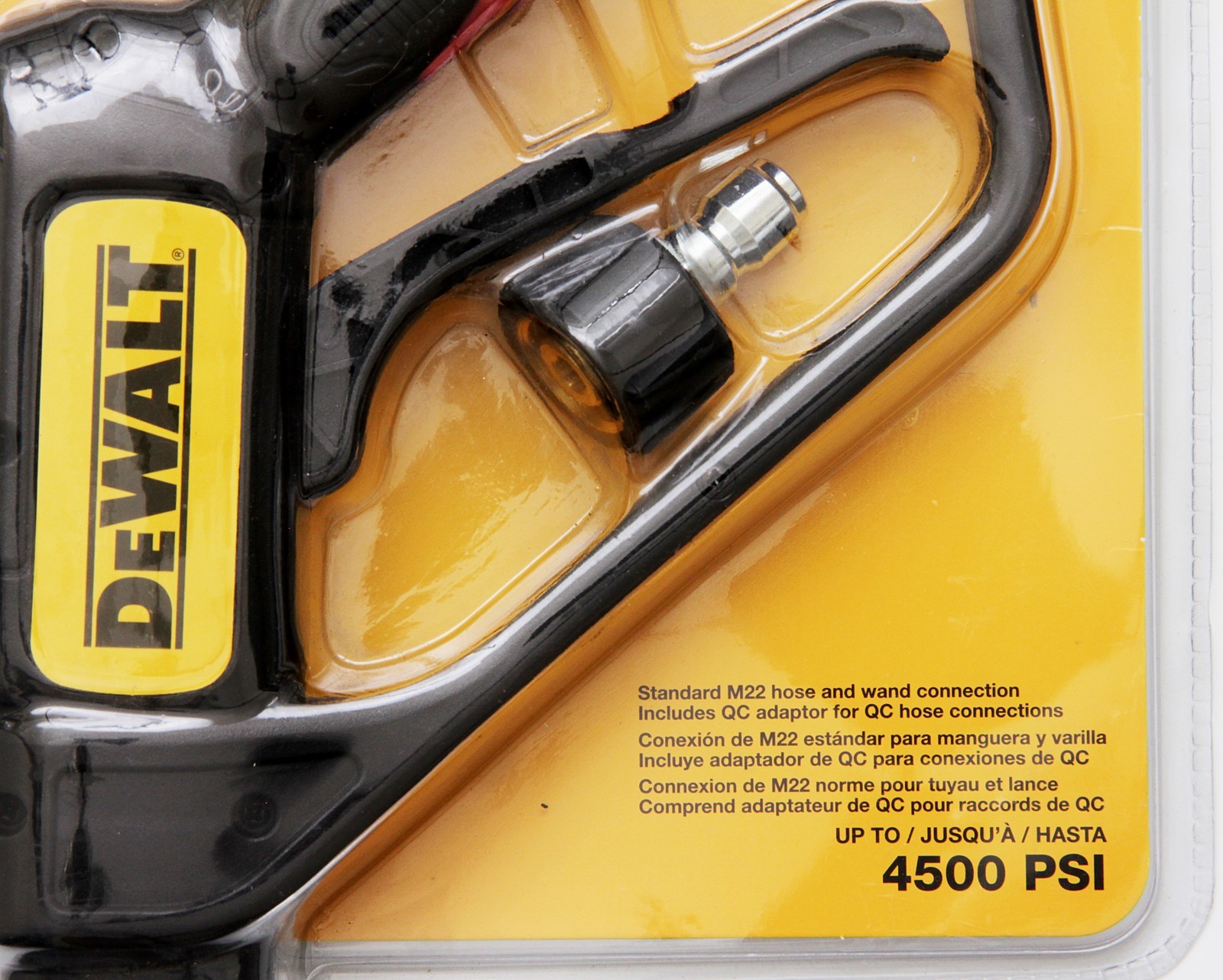 Dewalt Professional Pressure Washer Spray Gun DXPA45SG NEW Sealed 4500 PSI