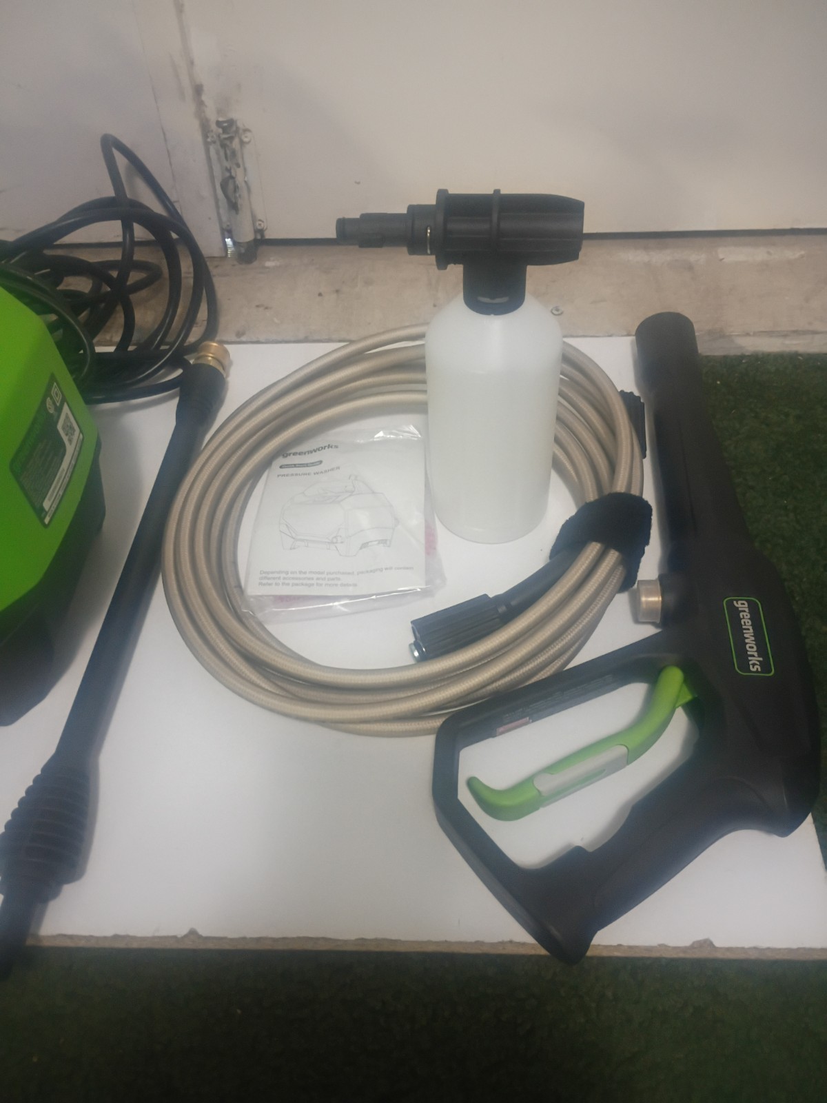 Greenworks 1800 PSI 1.2 GPM Compact Electric Pressure Washer GPW1800