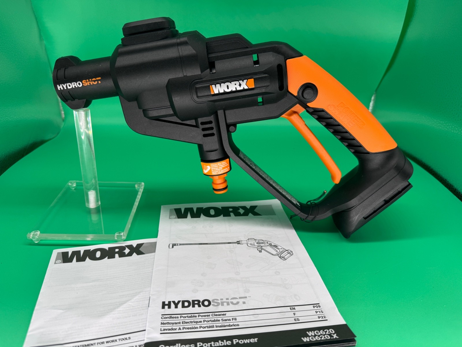 OEM WORX WG620 WG625 HydroShot Pressure Washer POWER NOZZLE UNIT (MAIN BODY) NEW